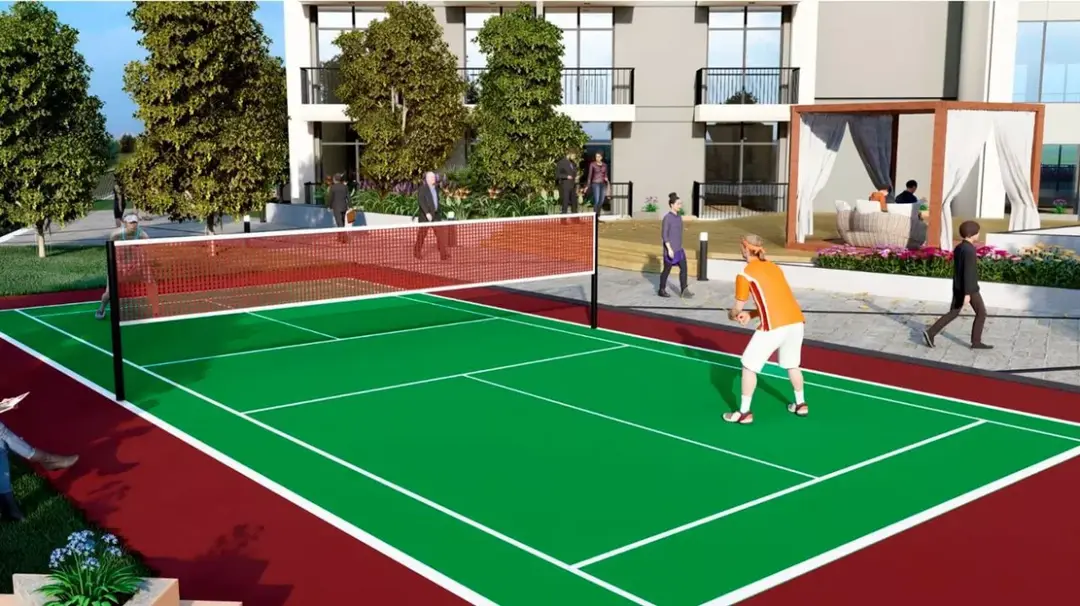 Wavez Residence — Sports — Court de tennis — amenity | Profound Properties, Dubai