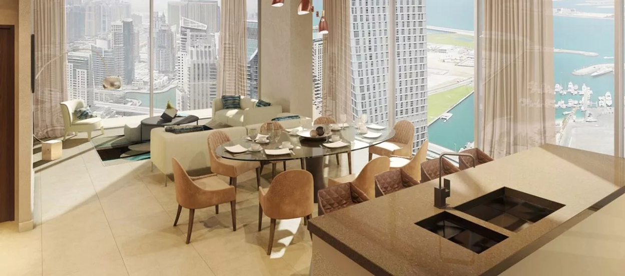 Jumeirah Living Marina Gate — Water view, City view | Profound Properties, Dubai