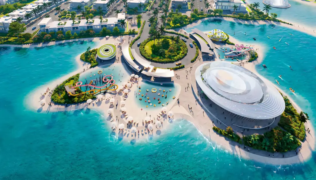 DAMAC Islands — Swimming Pools — Outdoor Swimming Pool — amenity | Profound Properties, Dubai