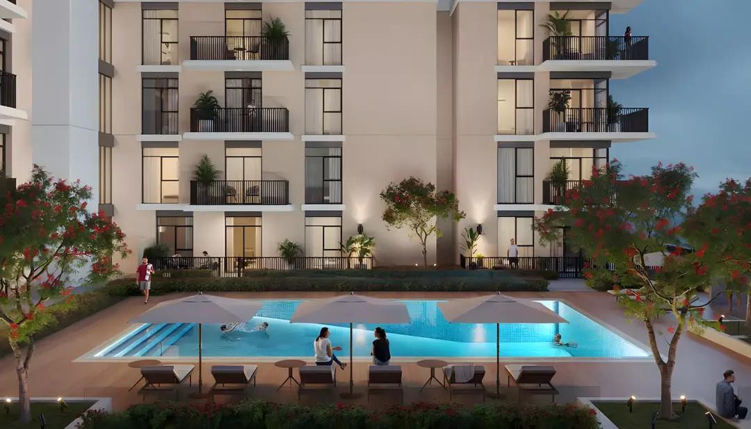 Ellison — Swimming Pools — Outdoor Swimming Pool — amenity | Profound Properties, Dubai