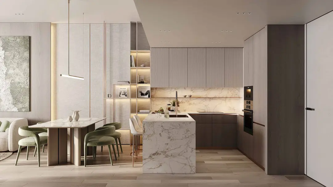 Cove Grand — Must Have — Open Kitchen — feature | Profound Properties, Dubai