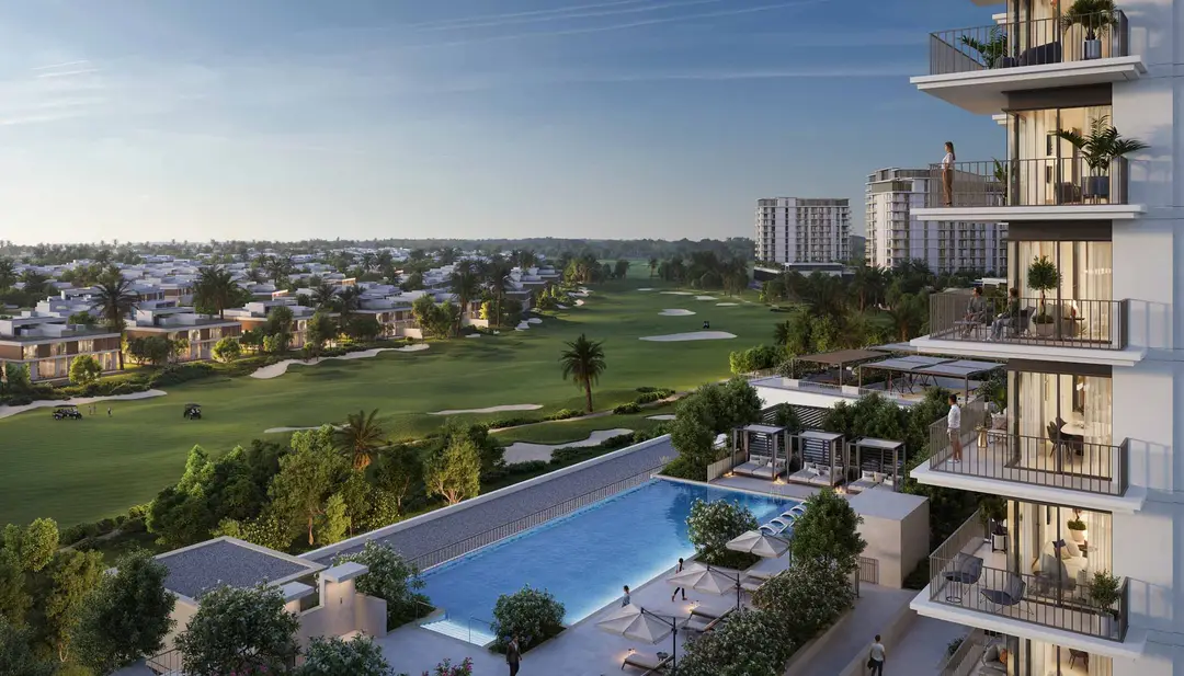 Golf Verge — Swimming Pools — Infinity Swimming Pool — amenity | Profound Properties, Dubai