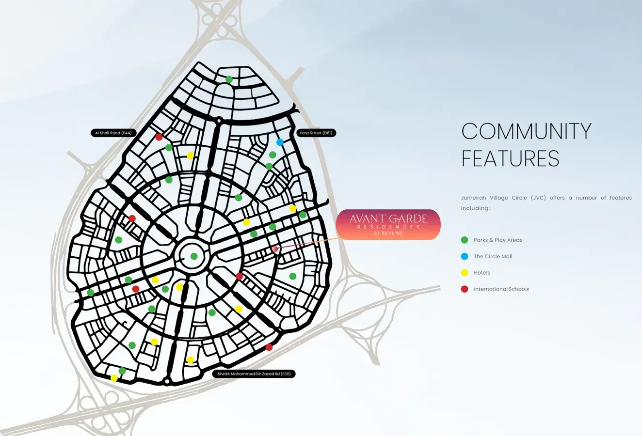 Avant Garde Residences — Master Plan Community | Profound Properties, Dubai