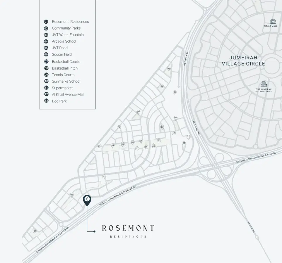 Rosemont Residences — Master Plan Community | Profound Properties, Dubai