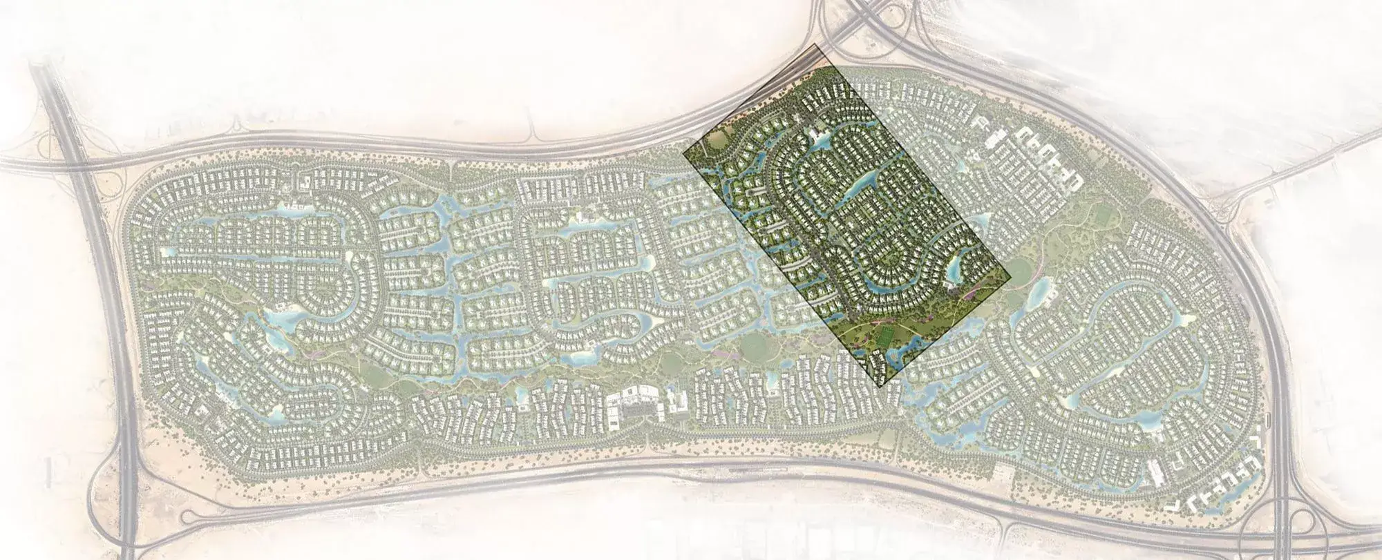绿洲的幻影 — Master Plan Community | Profound Properties, Dubai