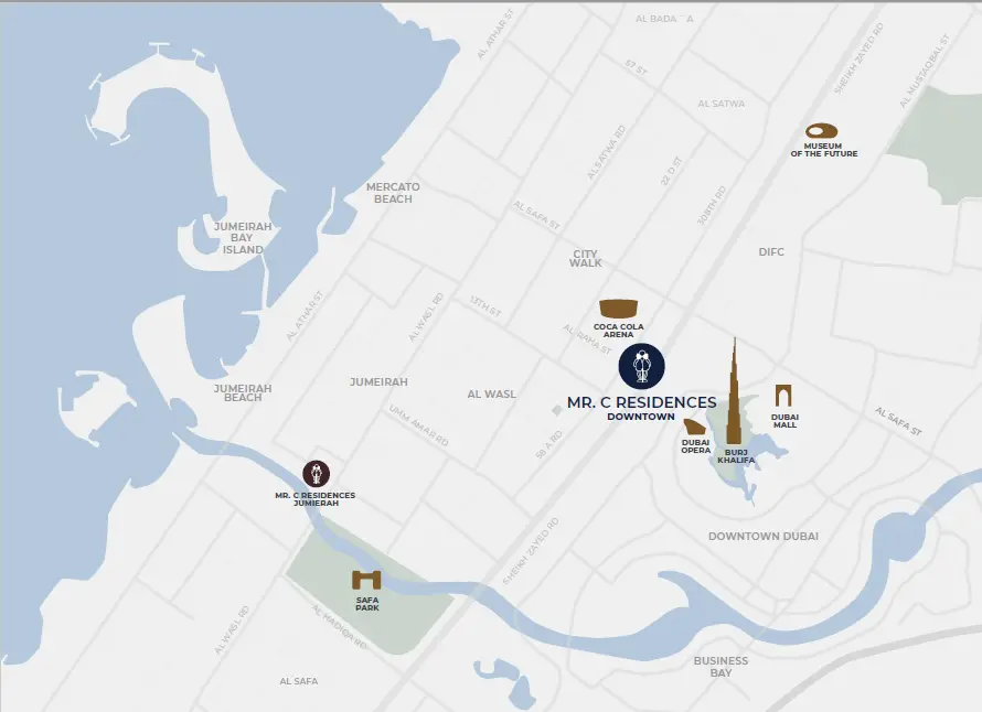 Mr. C Residences Downtown — Master Plan Community | Profound Properties, Dubai