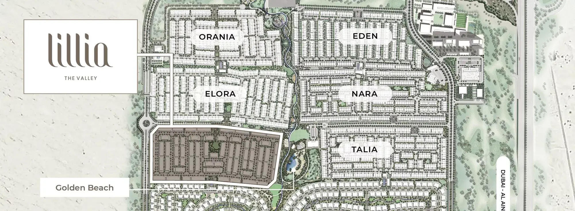 Лилия Долина — Master Plan Community | Profound Properties, Dubai
