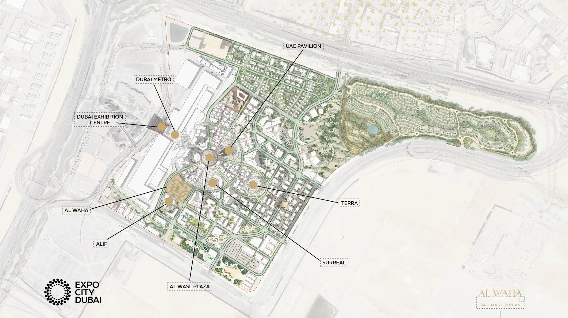 Al Waha Signature Residences at Expo City Dubai. — Master Plan Community | Profound Properties, Dubai