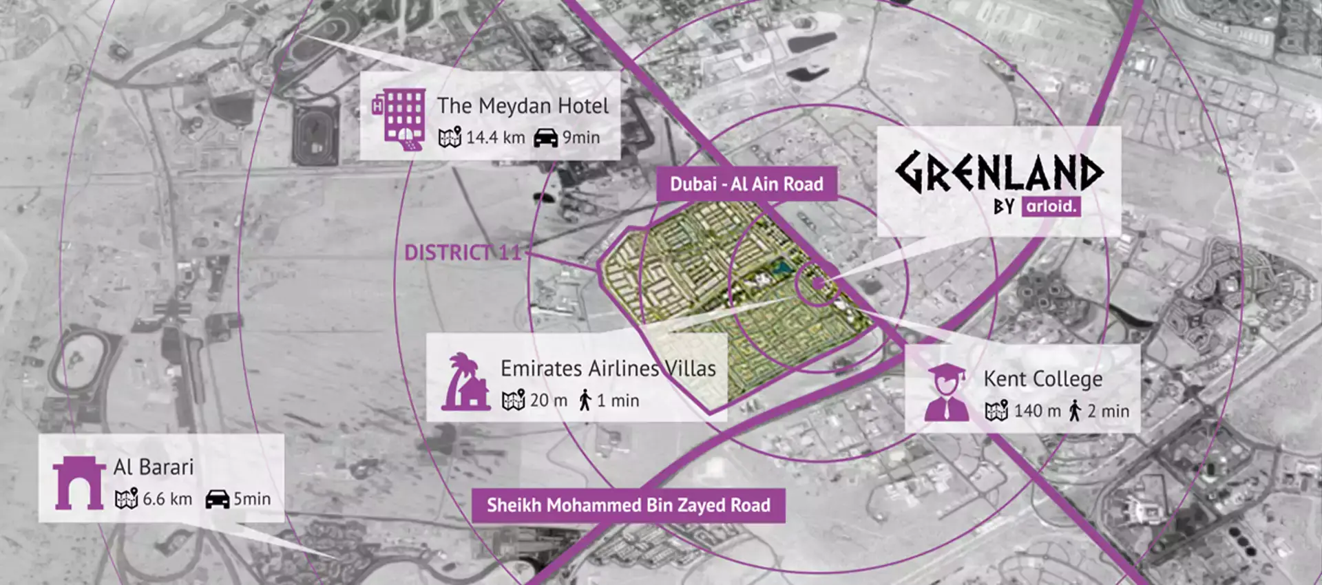 Гренланд Резиденс — Master Plan Community | Profound Properties, Dubai