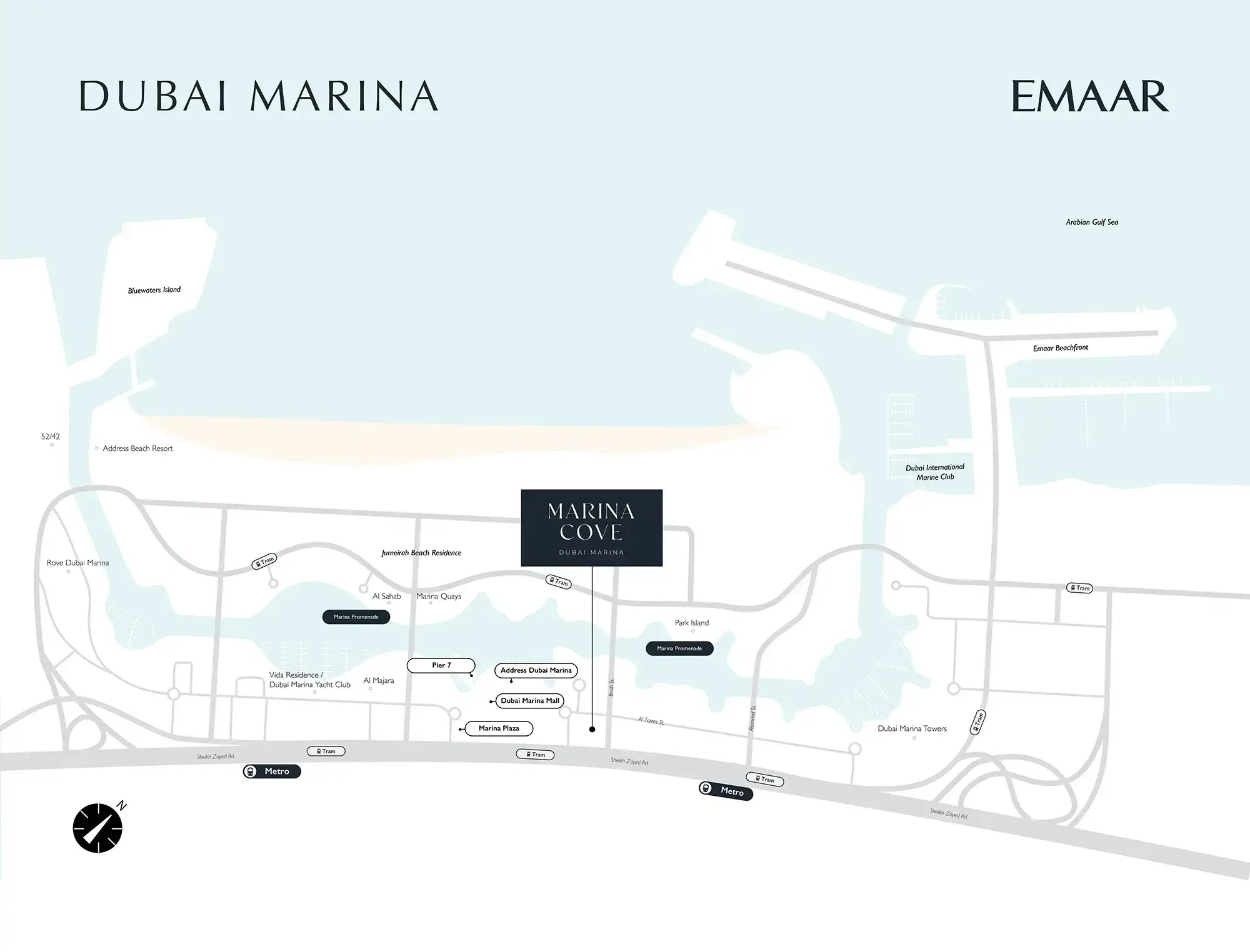 Marina Cove — Master Plan Community | Profound Properties, Dubai