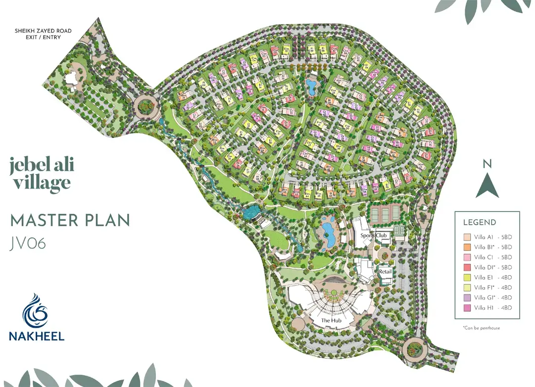 Jebel Ali Village Exsclusive — Master Plan Community | Profound Properties, Dubai