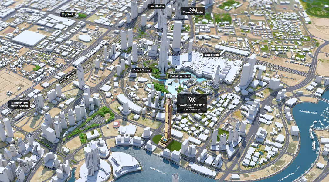 Waldorf Astoria Residences Dubai — Master Plan Community | Profound Properties, Dubai