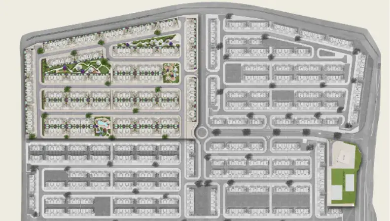 埃里·萨博 A VIE 联排别墅 — Master Plan Community | Profound Properties, Dubai