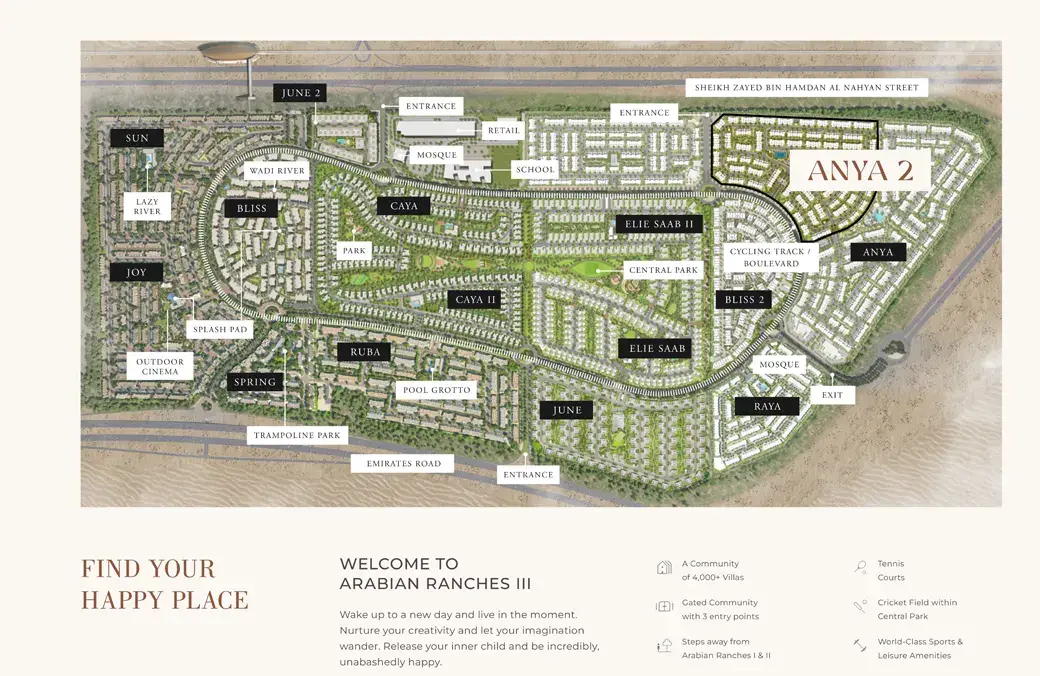 Anya 2 — Master Plan Community | Profound Properties, Dubai