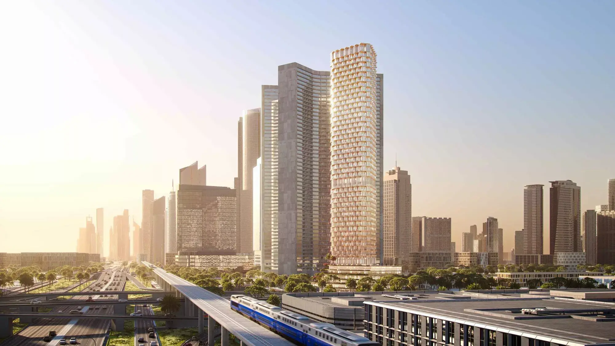 ОУН Б Тауэр — Master Plan Community | Profound Properties, Dubai