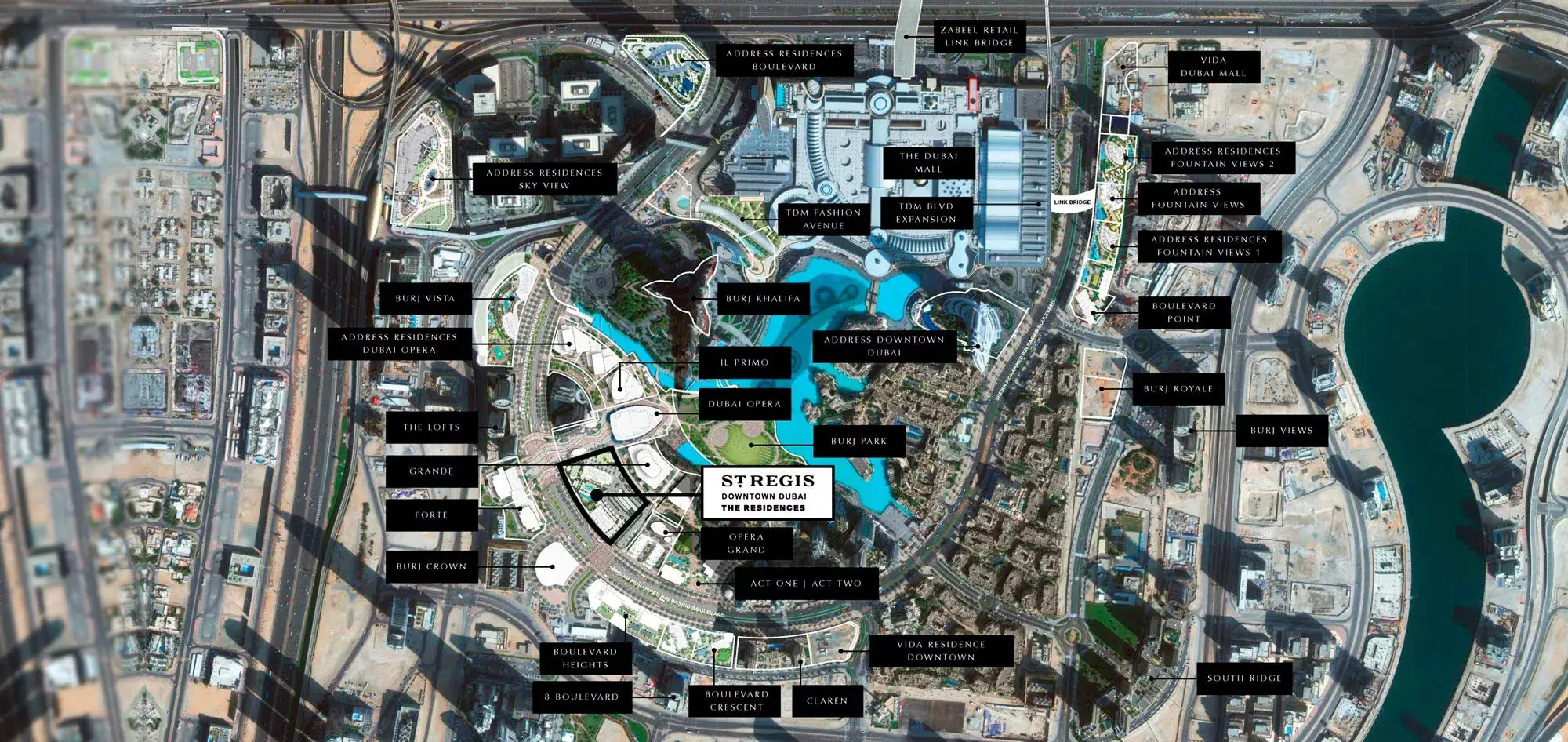 Сент-Реджис Резиденции — Master Plan Community | Profound Properties, Dubai
