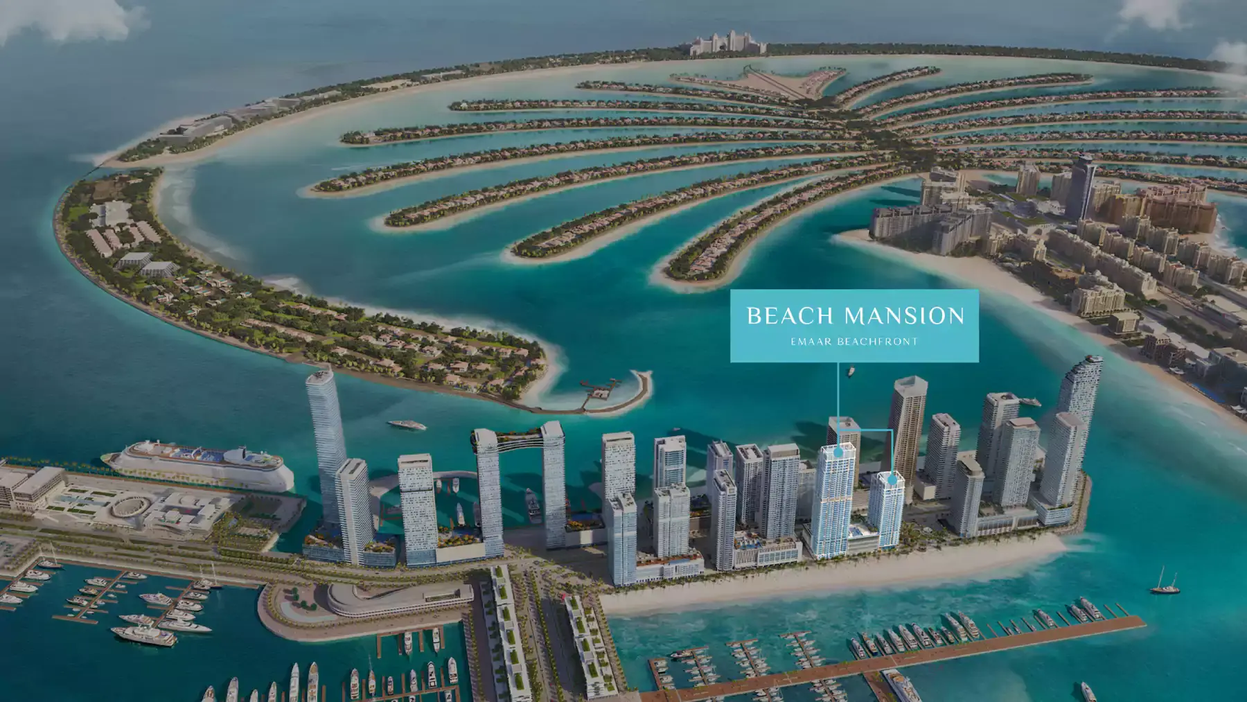 Мansion на пляже — Master Plan Community | Profound Properties, Dubai