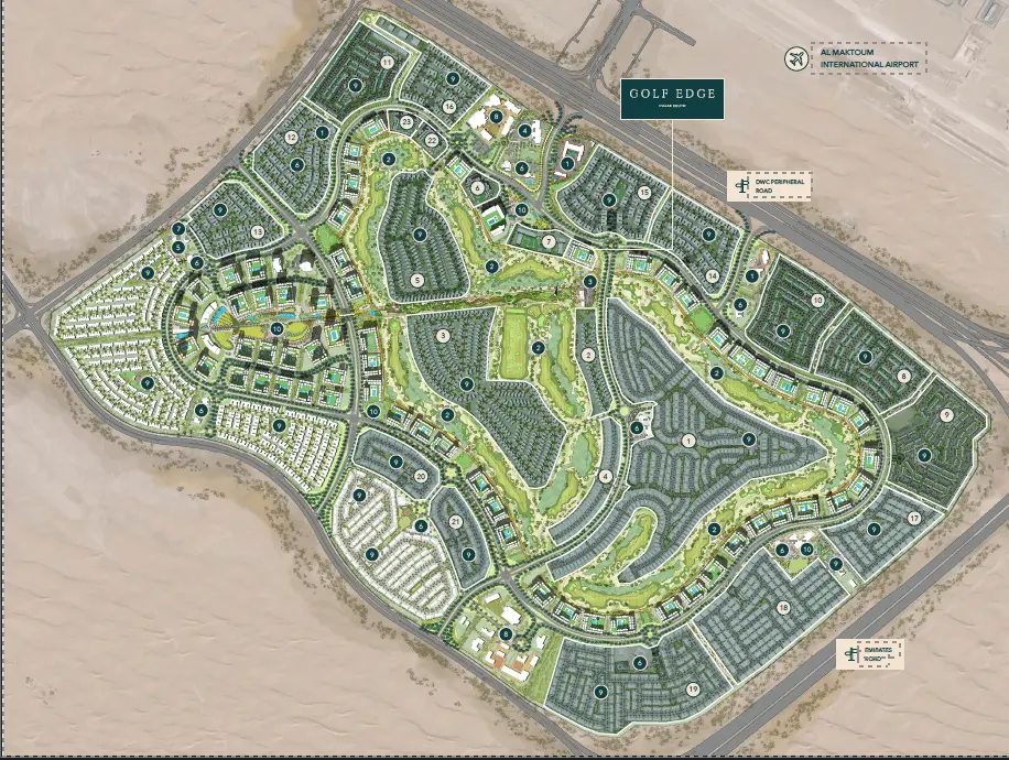 Golf Edge — Master Plan Community | Profound Properties, Dubai