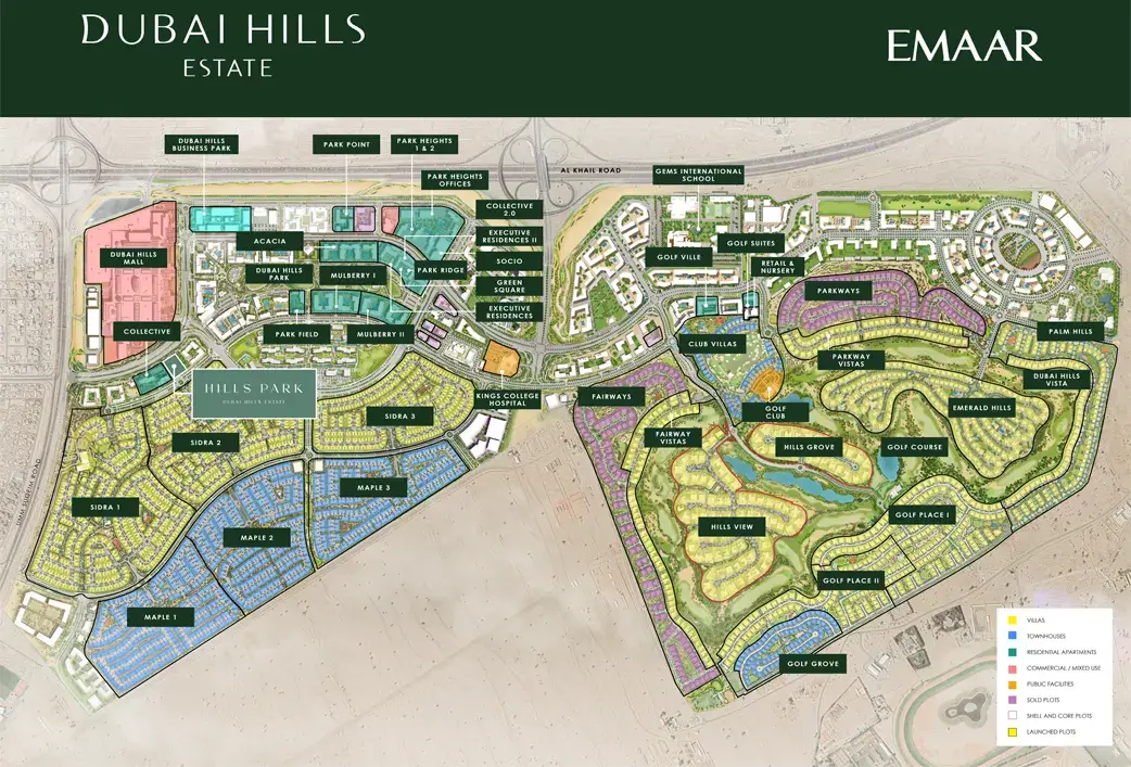 Hills Park — Master Plan Community | Profound Properties, Dubai