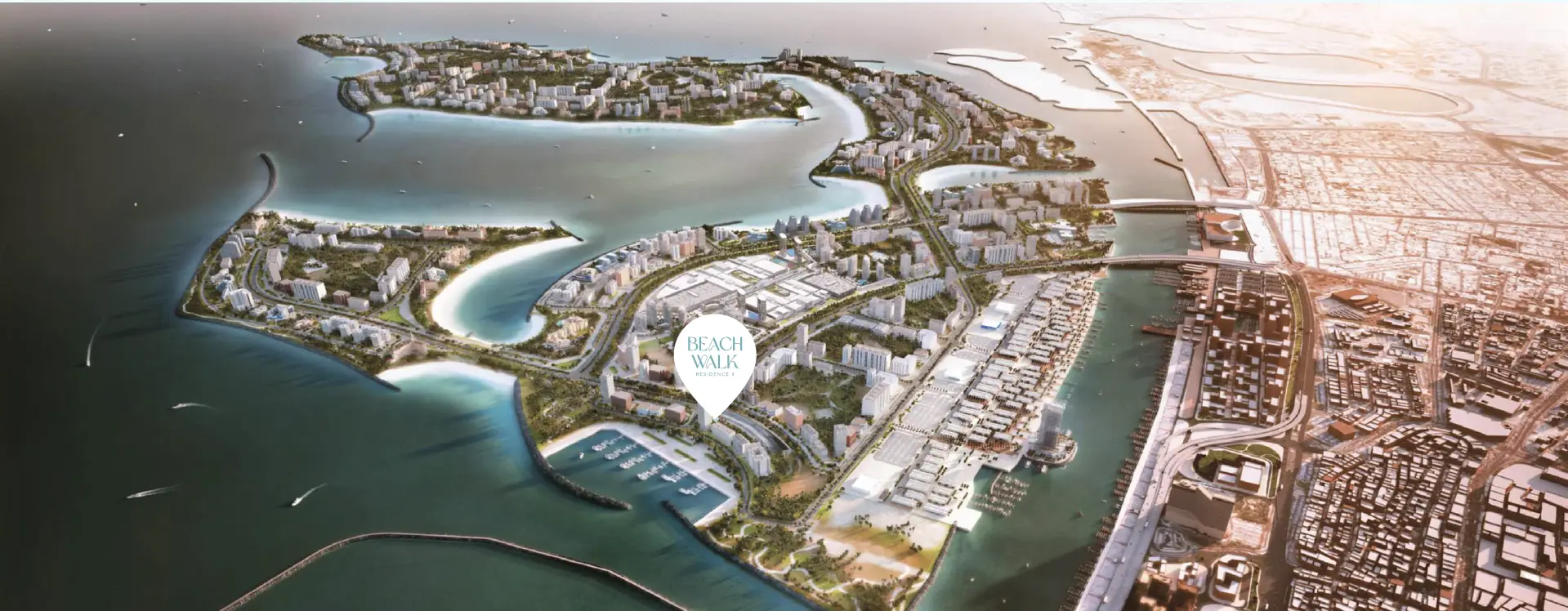 海滩散步4 — Master Plan Community | Profound Properties, Dubai