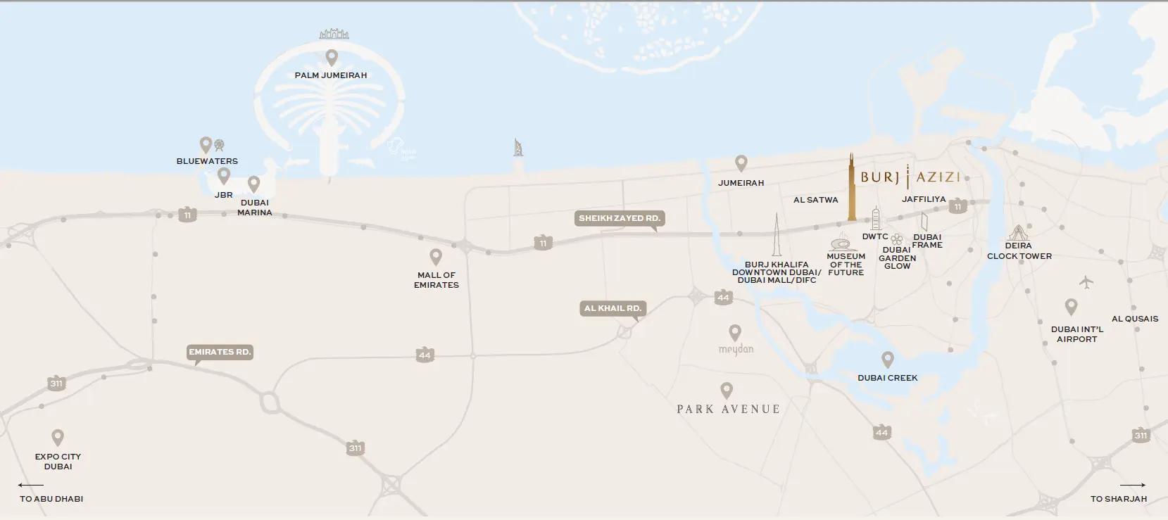 Burj Azizi — Master Plan Community | Profound Properties, Dubai