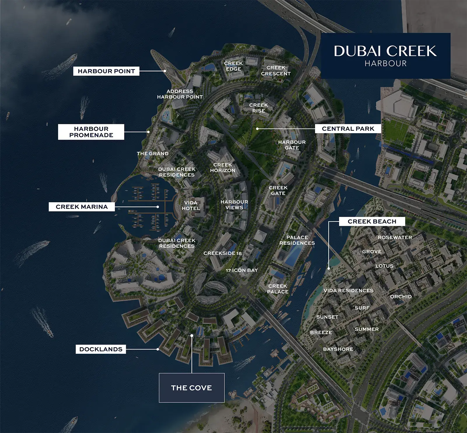 The Cove — Master Plan Community | Profound Properties, Dubai