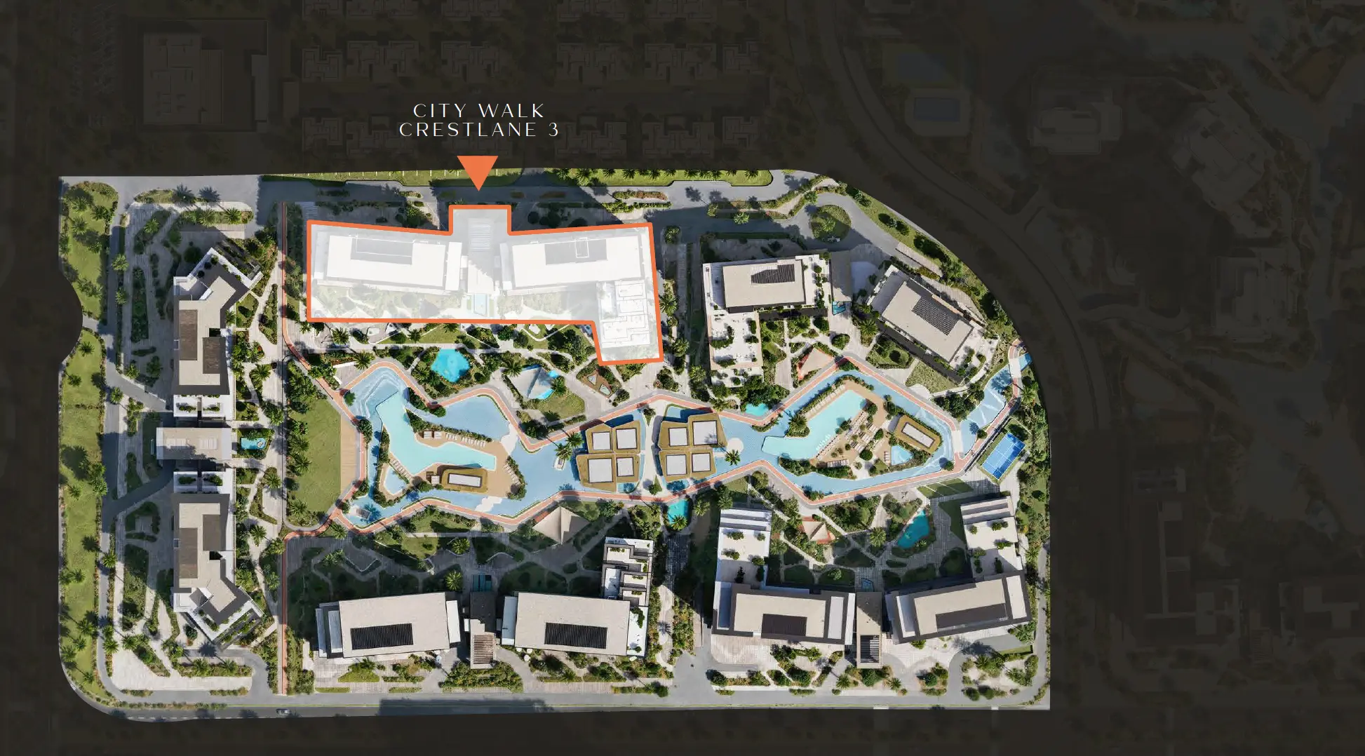城市步道克雷斯特莱恩3 — Master Plan Community | Profound Properties, Dubai