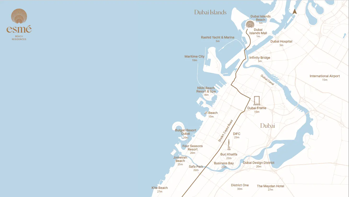 Esmé Beach Residences — Master Plan Community | Profound Properties, Dubai